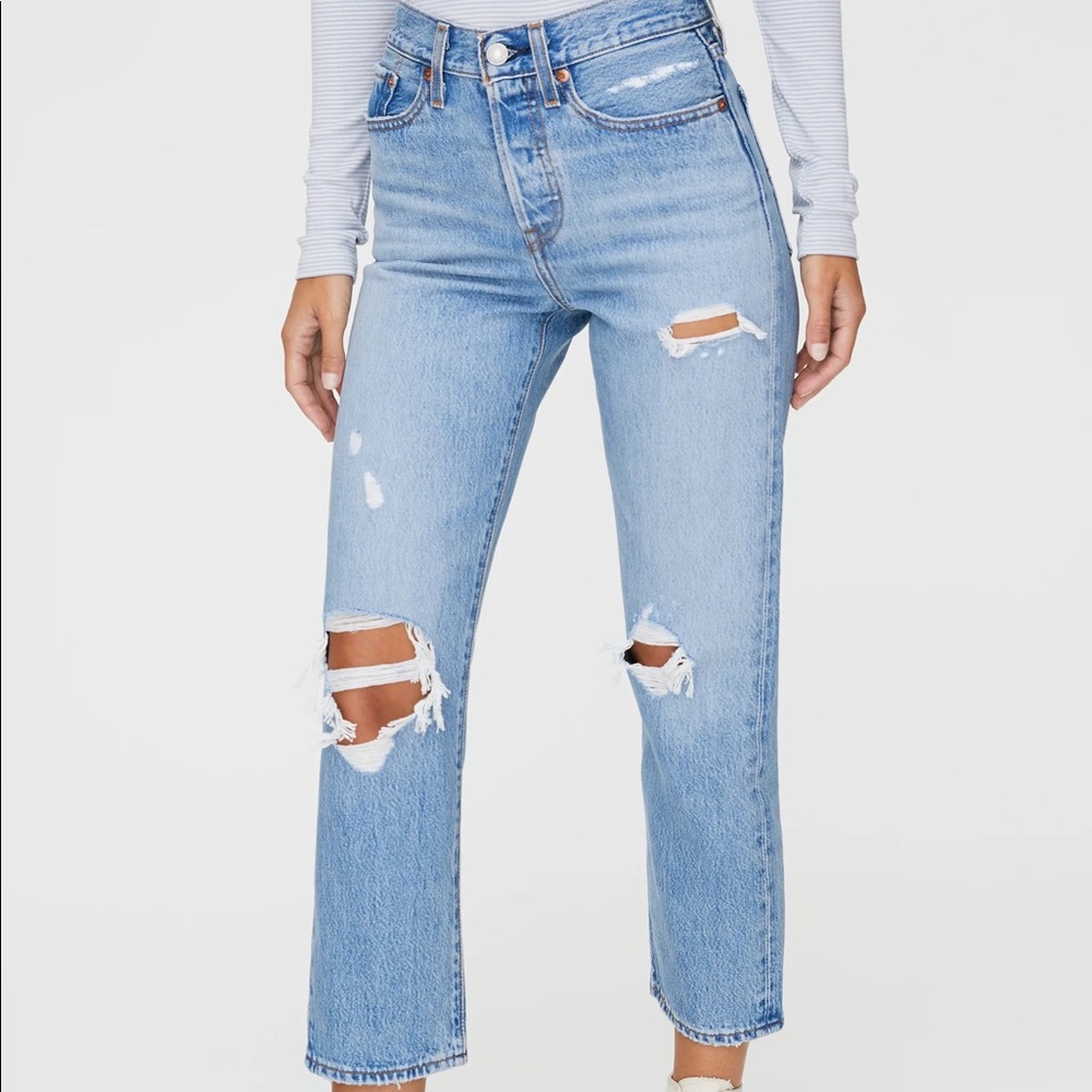 NWT Levi’s Wedgie Straight Jeans
